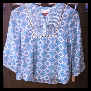 Girls Turquoise Top